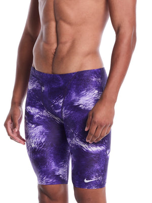 Nike Swim Watercolor Men's Jammer - Court Purple