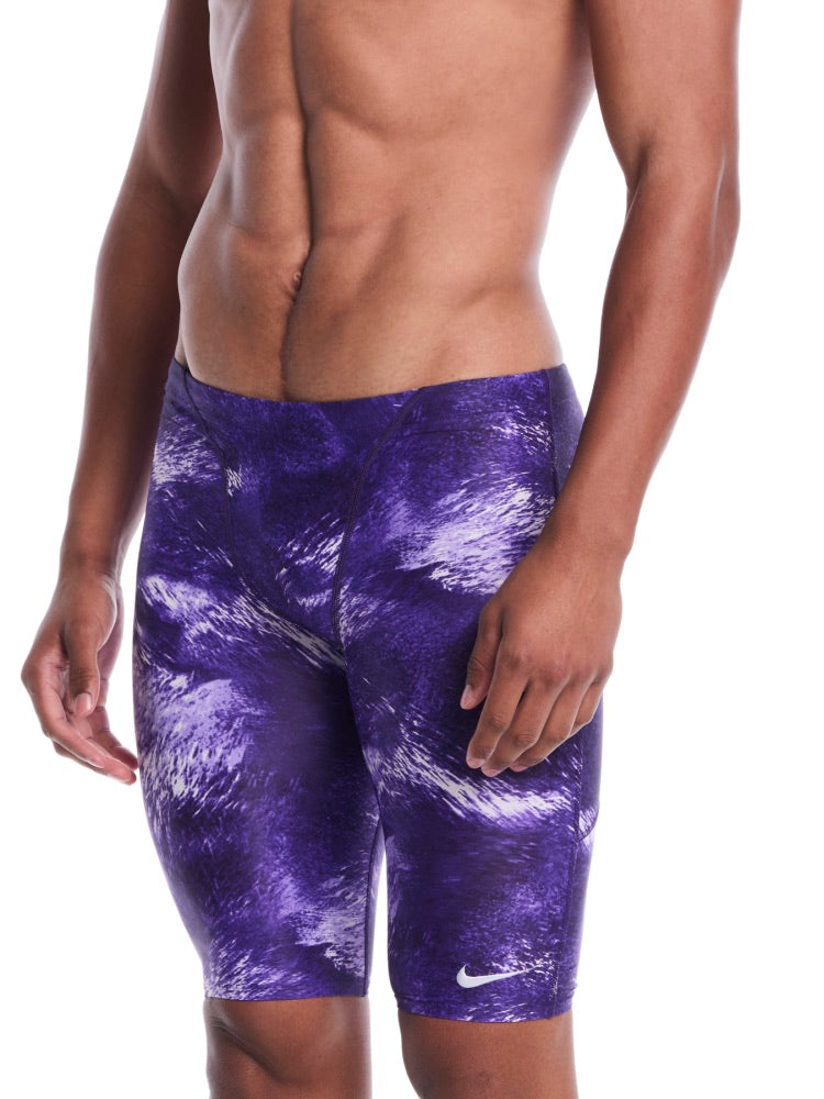 Nike Swim Watercolor Men's Jammer - Court Purple