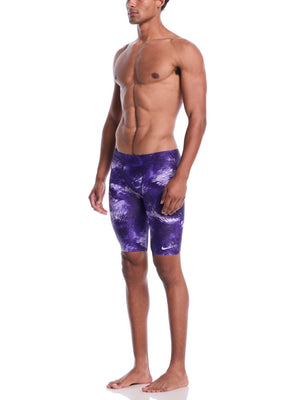 Nike Swim Watercolor Men's Jammer - Court Purple alternate image 3