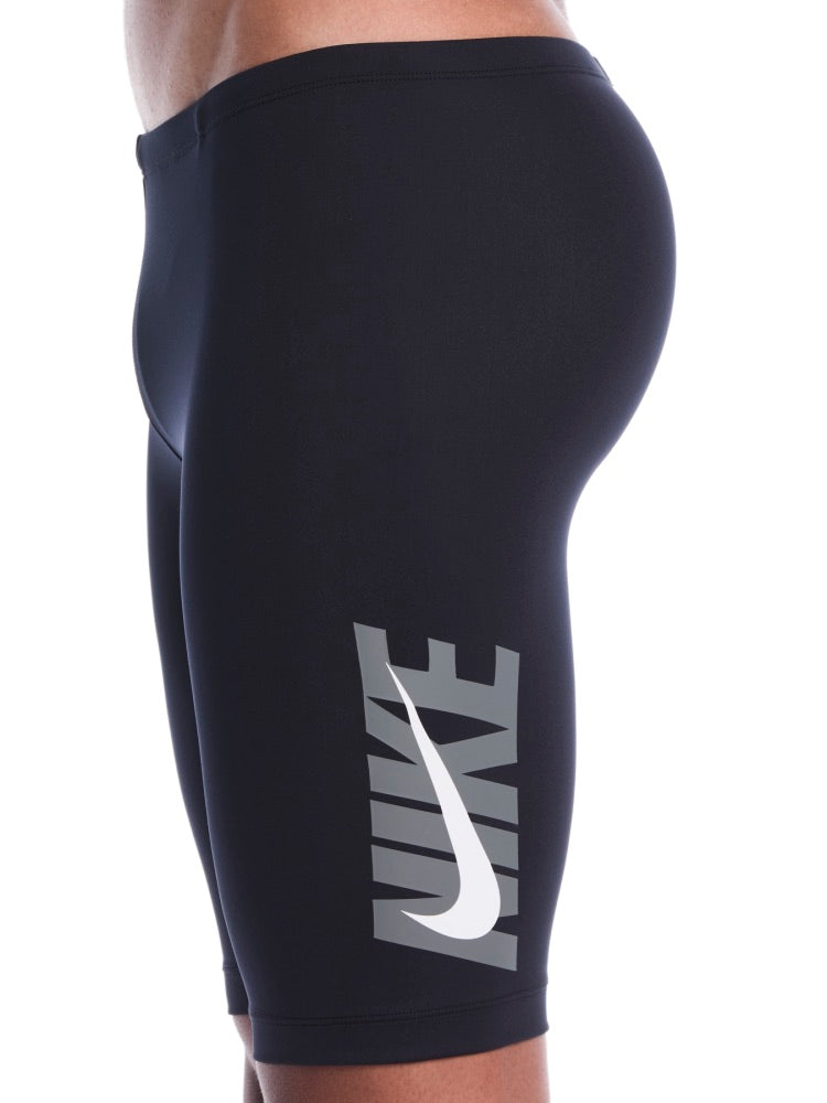 Nike Swim Men's Loose Fit Padded Jammer - Black alternate image 2