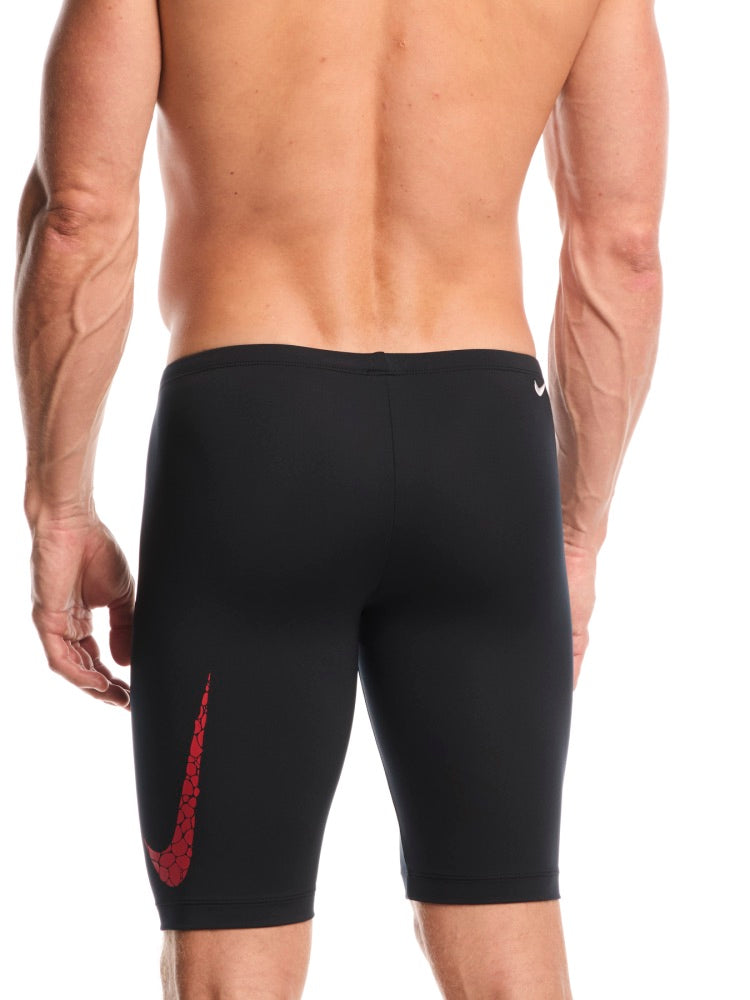 Nike Swim Men's Loose Fit Padded Jammer - Jet Black alternate image 1