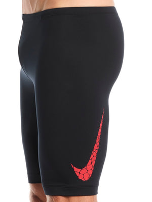 Nike Swim Men's Loose Fit Padded Jammer - Jet Black alternate image 2