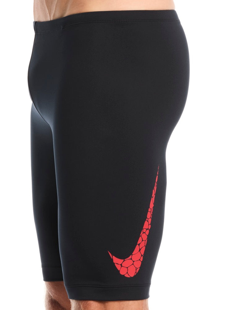 Nike Swim Men's Loose Fit Padded Jammer - Jet Black alternate image 2