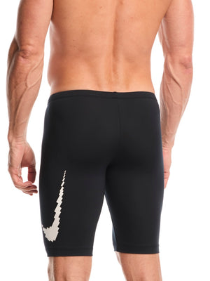 Nike Swim Men's Loose Fit Padded Jammer - Black/White alternate image 1