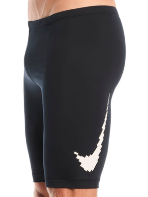 Nike Swim Men's Loose Fit Padded Jammer - Black/White alternate image 2