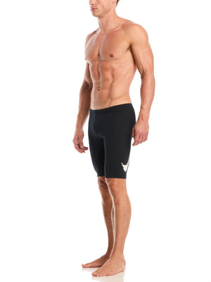 Nike Swim Men's Loose Fit Padded Jammer - Black/White alternate image 3