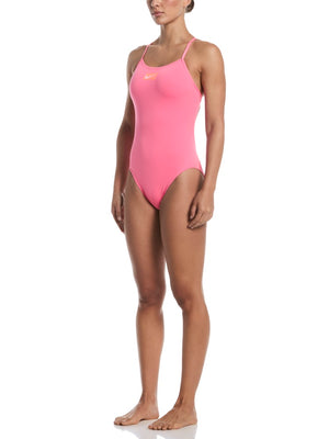 Nike Swim Hydrastrong Women's Adjustable Crossback One Piece - Pink Glow alternate image 3