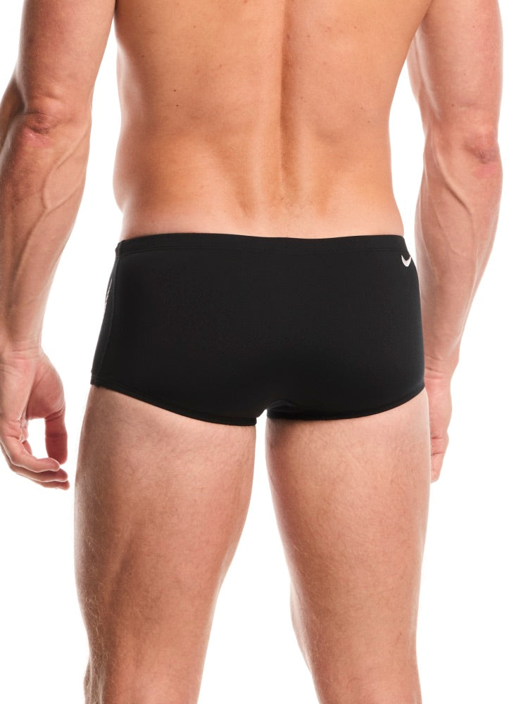 Nike Swim Hydrastrong Men's Square Leg Brief - Black/White alternate image 1