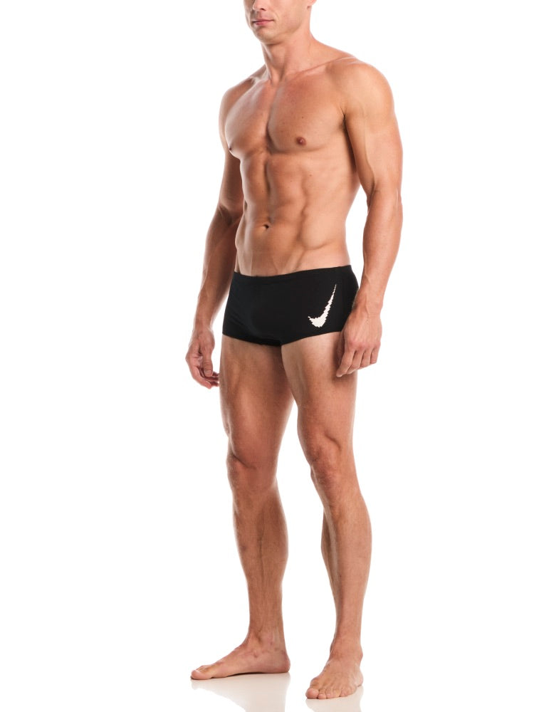 Nike Swim Hydrastrong Men's Square Leg Brief - Black/White alternate image 3