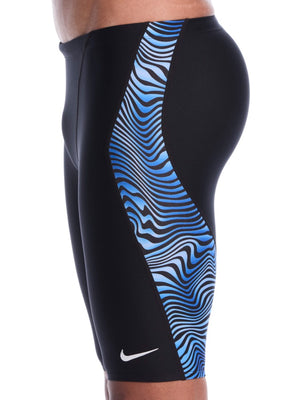 Nike Swim Hydrastrong Water Stripe Men's Jammer - Game Royal alternate image 2
