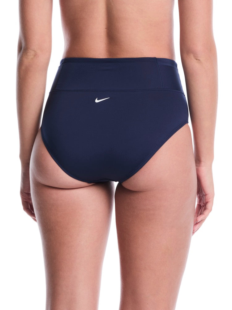 Nike Swim Effortless Essential Women's High Waist Full Bottom - Midnight Navy alternate image 1