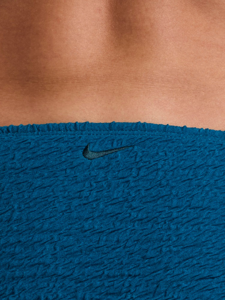 Nike Swim Women's Shoreline Texture Hipster Bikini Bottom - Green Abyss alternate image 2