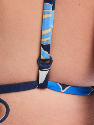 Nike Swim Women's Triangle Bikini Top - Midnight Navy alternate image 4