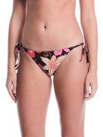 Nike Swim Women's Tie String Bikini Bottom - Black