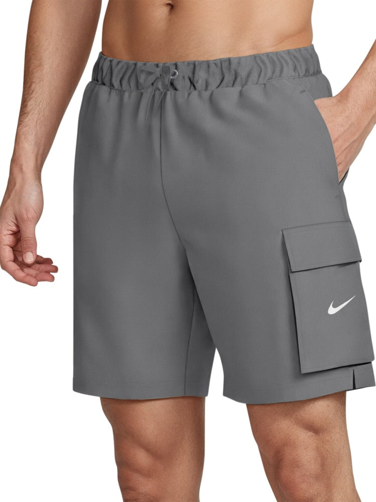 Nike Swim Voyage Essential Men's 7" Brief-Lined Volley Short - Cool Grey alternate image 2