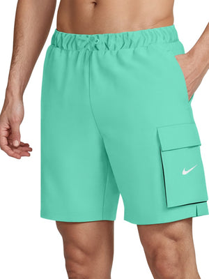 Nike Swim Voyage Essential Men's 7" Brief-Lined Volley Short - Bleached Turq alternate image 2