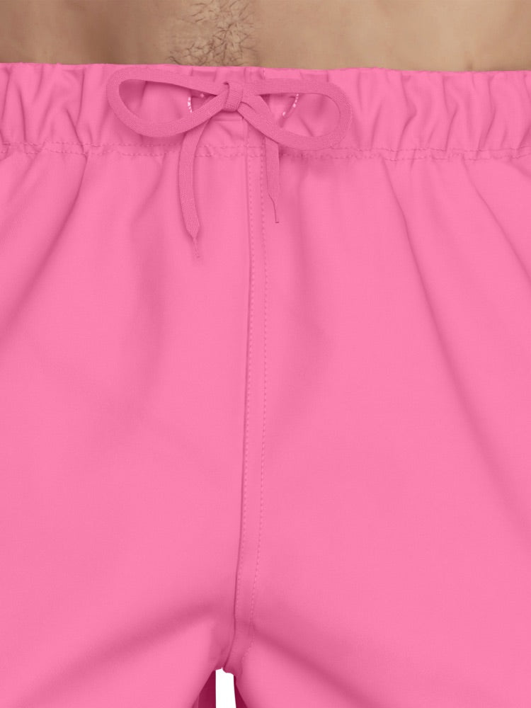 Nike Swim Voyage Essential Men's 7" Brief-Lined Volley Short - Pink Glow alternate image 4