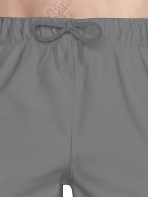 Nike Swim Voyage Essential Men's 5" Brief-Lined Volley Short - Cool Grey alternate image 4