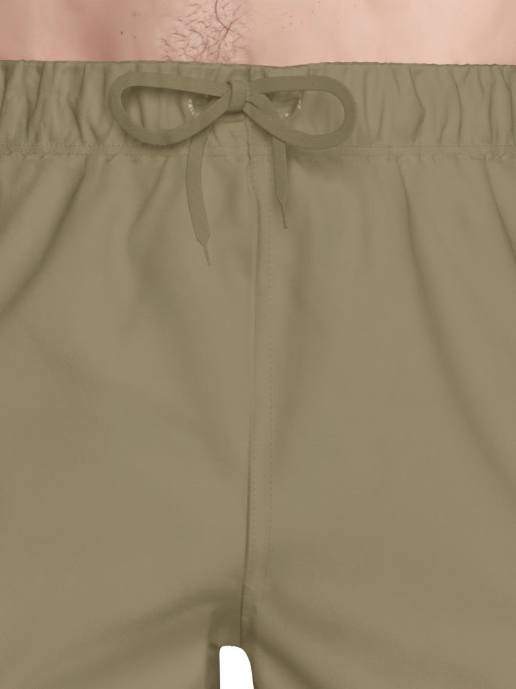 Nike Swim Voyage Essential Men's 5" Brief-Lined Volley Short - Parachute Beige alternate image 4