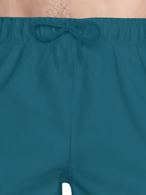 Nike Swim Voyage Essential Men's 5" Brief-Lined Volley Short - Green Abyss alternate image 4