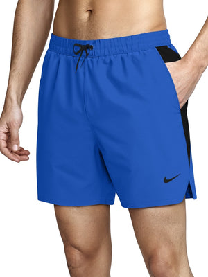 Nike Swim Contend Essential Men's 7" Brief-Lined Volley Short - Game Royal alternate image 2