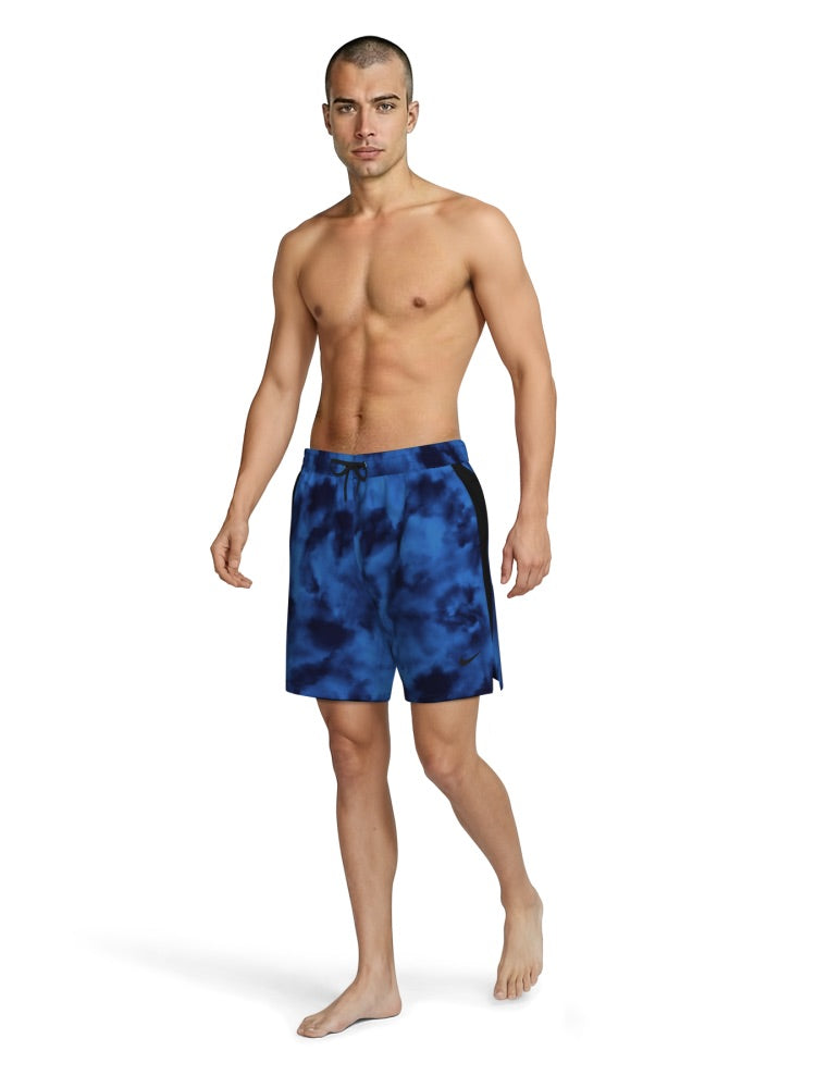Nike Swim Contend Men's 7" Boxer Volley Short - Blue Crystal