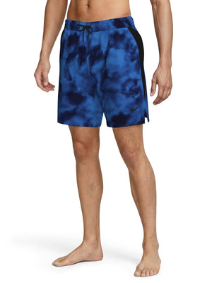 Nike Swim Contend Men's 7" Boxer Volley Short - Blue Crystal alternate image 1