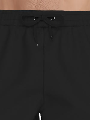 Nike Swim Contend Men's 7" Brief-Lined Volley Short - Black alternate image 4
