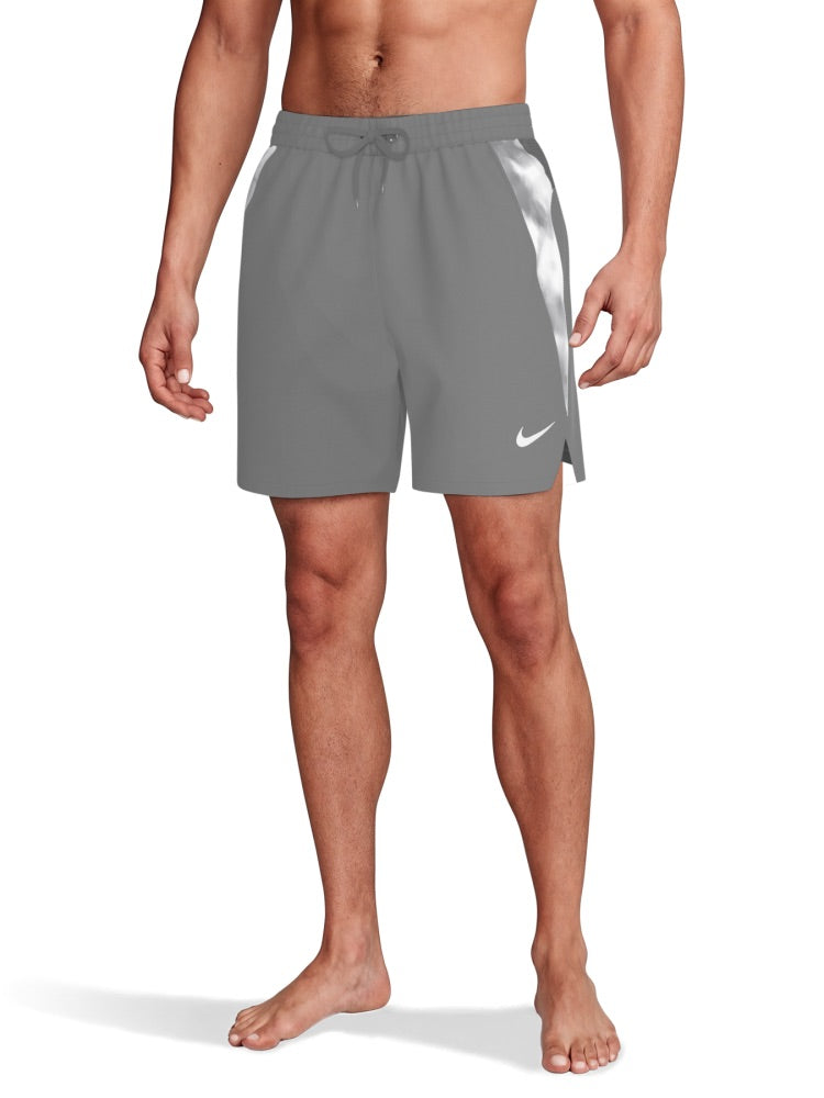 Nike Swim Contend Men's 5" Brief-Lined Volley Short - Cool Grey alternate image 1