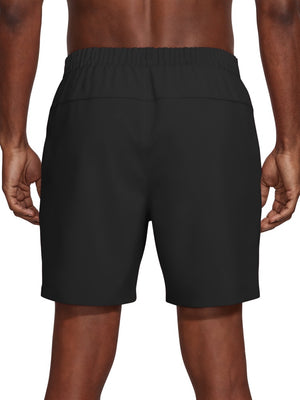 Nike Swim Fadeaway Essential Men's 7" Fully Lined Volley Short - Black alternate image 3