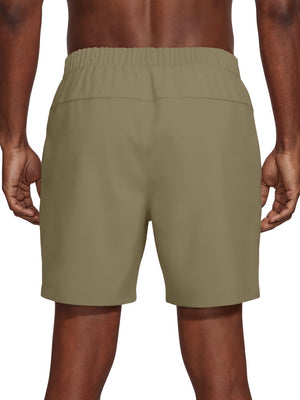 Nike Swim Fadeaway Essential Men's 7" Fully Lined Volley Short - Parachute Beige alternate image 3
