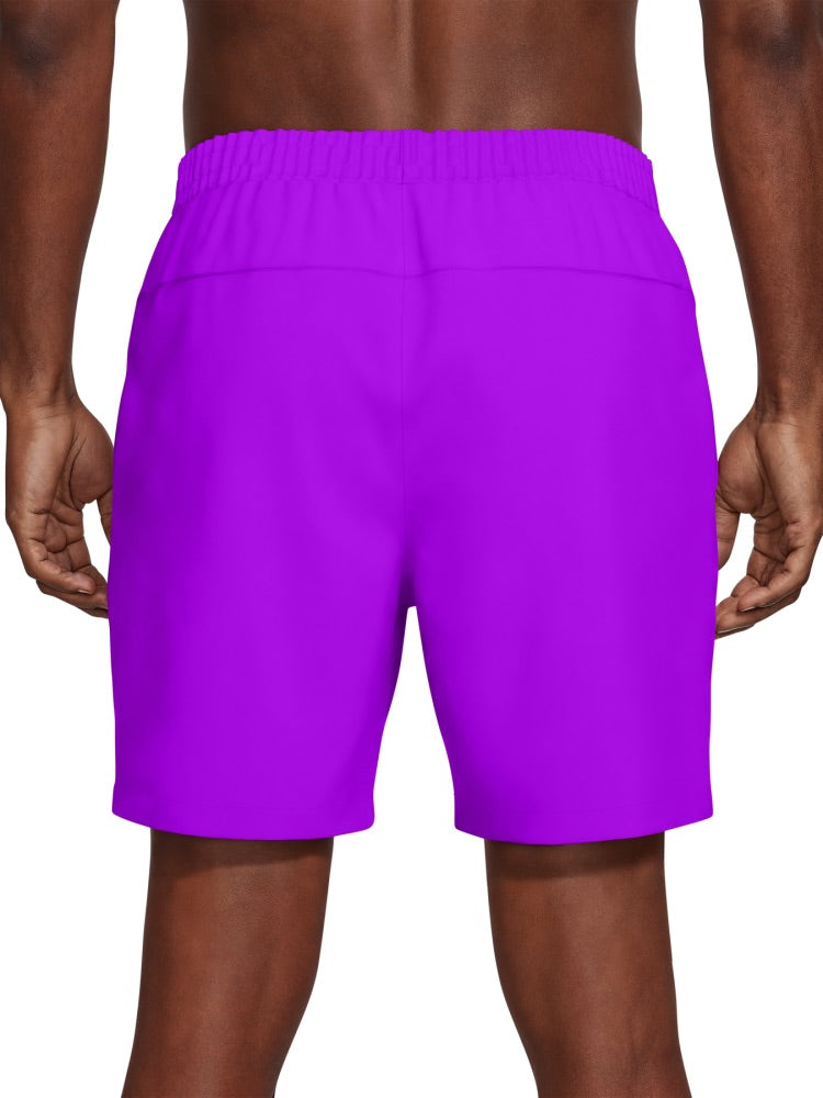 Nike Swim Fadeaway Essential Men's 7" Fully Lined Volley Short - Bright Violet alternate image 3