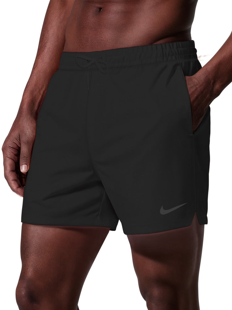 Nike Swim Fadeaway Essential Men's 5" Brief-Lined Volley Short - Black alternate image 2