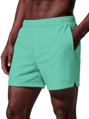 Nike Swim Fadeaway Essential Men's 5" Brief-Lined Volley Short - Bleached Turq alternate image 2