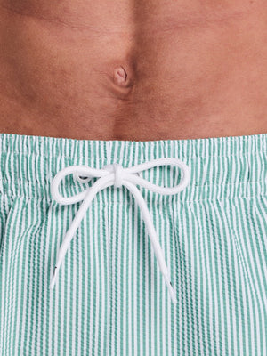 Nike Swim Breaker Men's Ripple Texture 5" Brief-Lined Volley Short - Malachite alternate image 4