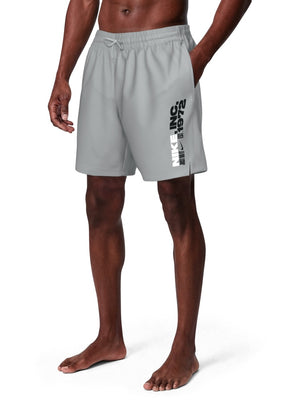 Nike Swim Breaker Men's 7" Fully Lined Volley Short - Wolf Grey alternate image 1