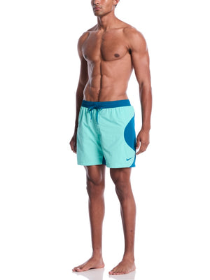 Nike Swim Men's 7" Fully Lined Volley Short - Bleached Turq alternate image 3