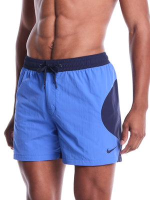 Nike Swim Men's 5" Fully Lined Volley Short - Blue Crystal
