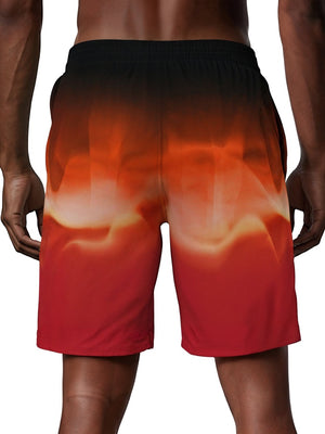 Nike Swim Breaker Men's 9" Brief-Lined Volley Short - University Red alternate image 3