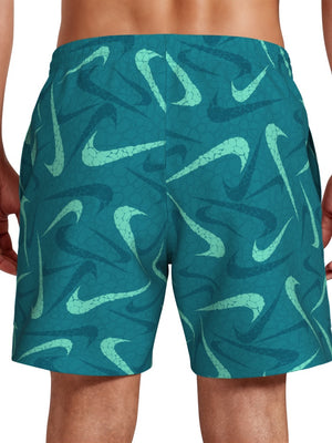 Nike Swim Breaker Men's 7" Brief-Lined Volley Short - Energy alternate image 3