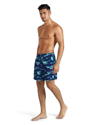 Nike Swim Breaker Men's 7" Brief-Lined Volley Short - Blue