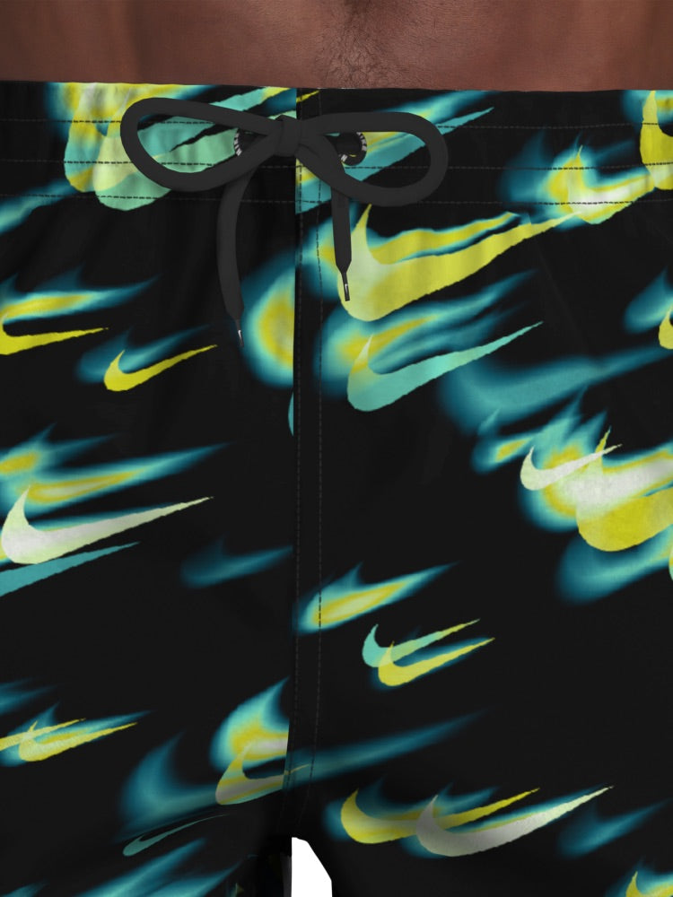 Nike Swim Breaker Men's 7" Brief-Lined Volley Short - Volt alternate image 4