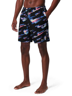 Nike Swim Breaker Men's 7" Brief-Lined Volley Short - Multi alternate image 1