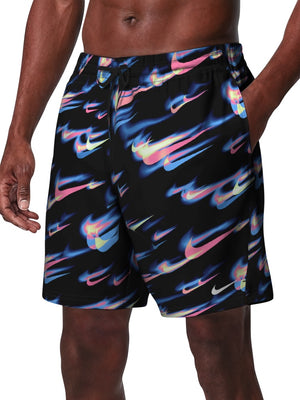 Nike Swim Breaker Men's 7" Brief-Lined Volley Short - Multi alternate image 2