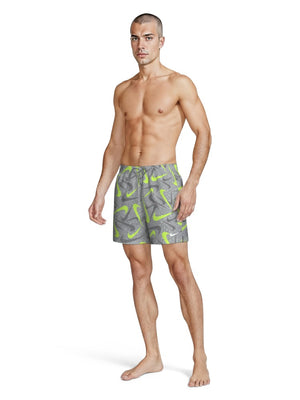 Nike Swim Breaker Men's 5" Brief-Lined Volley Short - Wolf Grey