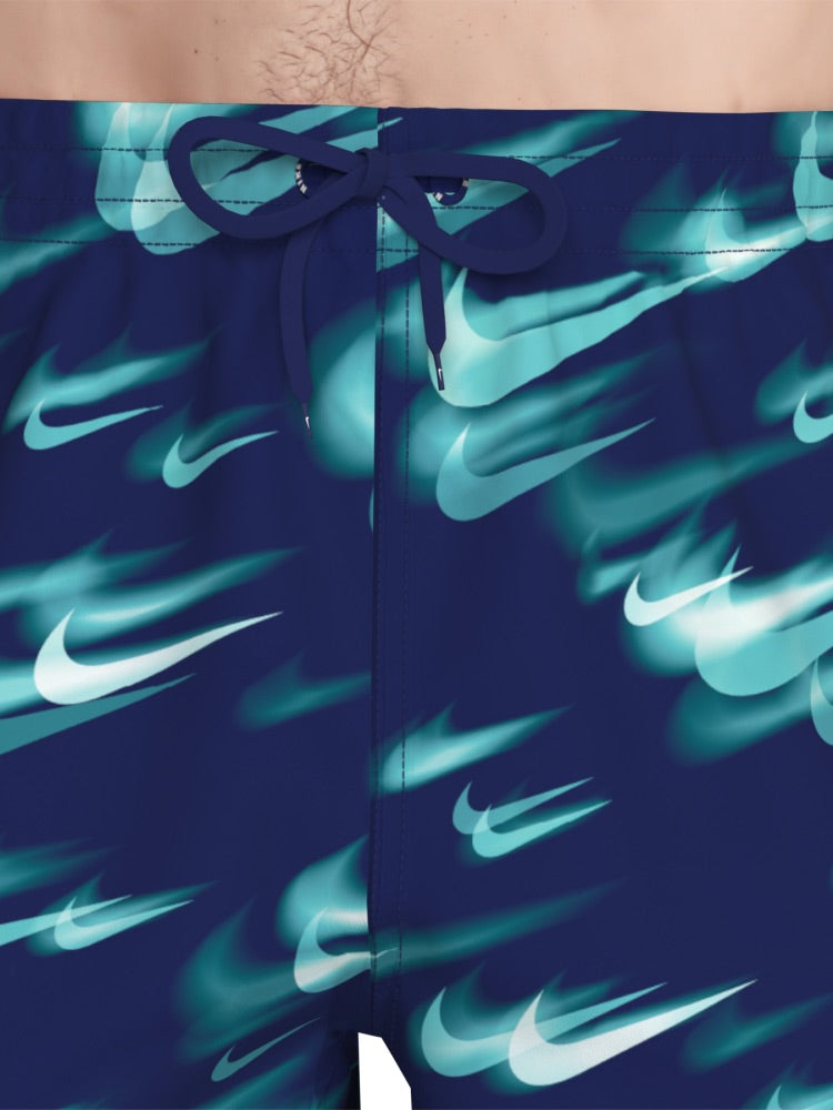 Nike Swim Breaker Men's 5" Brief-Lined Volley Short - Blue alternate image 4