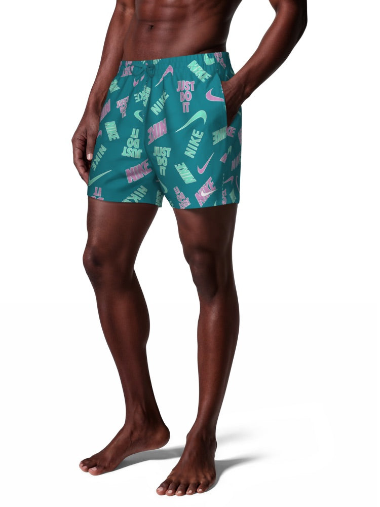 Nike Swim Breaker Men's 5" Brief-Lined Volley Short - Lt Magenta alternate image 1