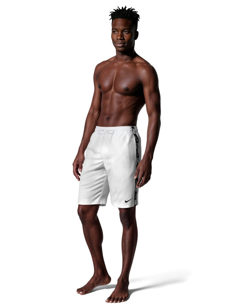 Nike Swim Breaker Men's 9" Brief-Lined Volley Short - White