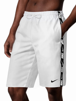 Nike Swim Breaker Men's 9" Brief-Lined Volley Short - White alternate image 2