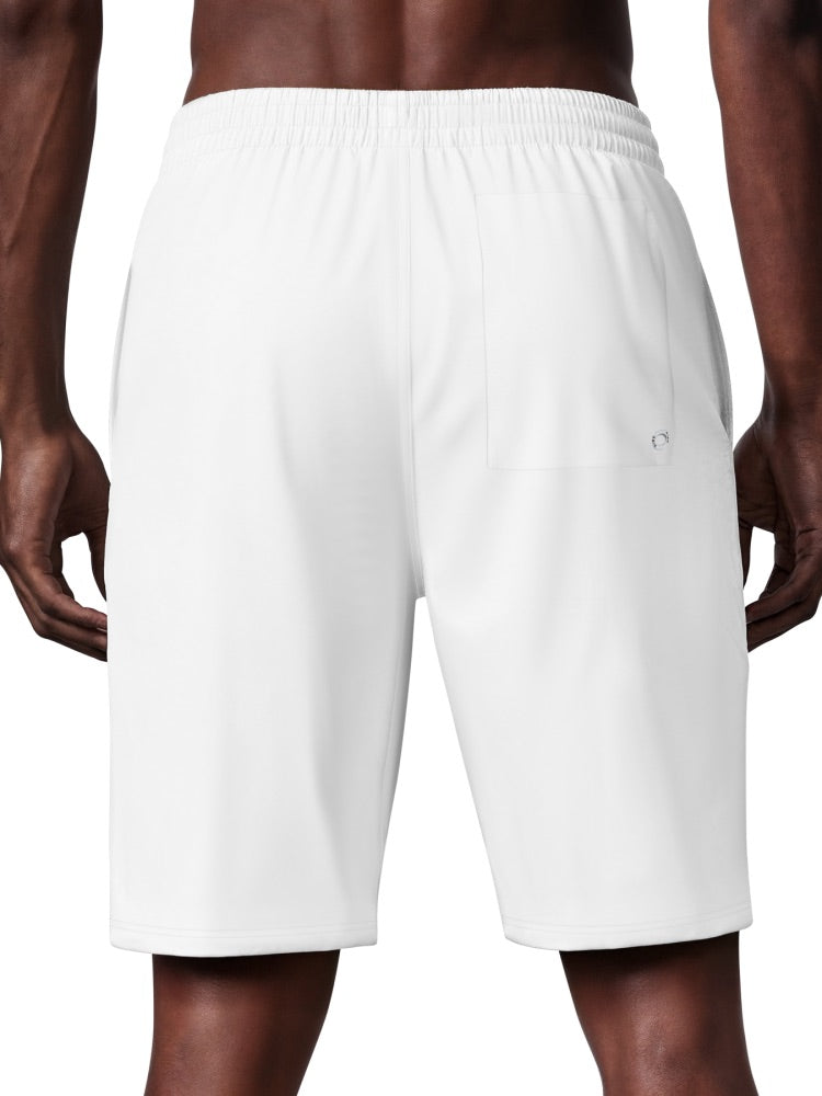 Nike Swim Breaker Men's 9" Brief-Lined Volley Short - White alternate image 3